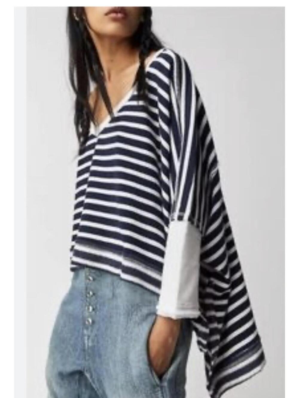We the Free Striped sweatshirt